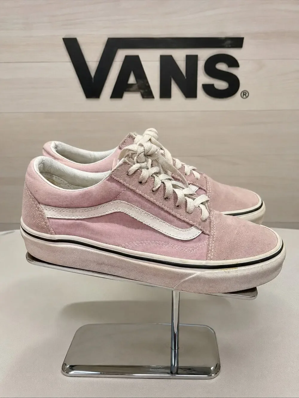 Vans Old Skool Purple Suede Canvas Sneakers Women’s 7.5 Men’s 6
